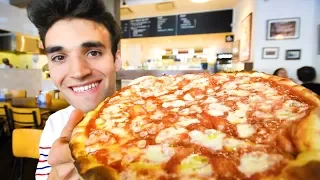 LIVING on PIZZA for 24 HOURS in NYC!