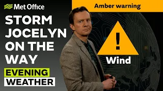 22/01/24 – Drier tonight, wet and windy Tuesday – Evening Weather Forecast UK – Met Office Weather