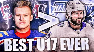 Matvei Michkov BREAKS NIKITA KUCHEROV'S U17 RECORD In The MHL (Best Russian NHL Prospect Today) News