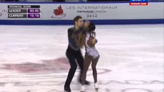 SC2014-Pairs FP- Vanessa JAMES / Morgan CIPRES(FRA)