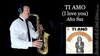 TI AMO - Umberto Tozzi - Alto Sax - Free score