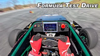 Driving a 13,500 RPM Honda CBR600RR Powered Formula Car -Brown University FSAE POV