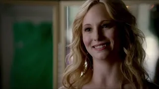 Caroline Tries On Her Prom Dress And Elena Steals It - The Vampire Diaries 4x19 Scene