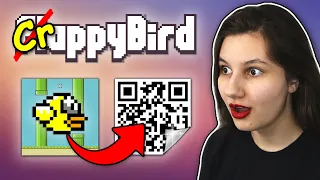 How I Fit the Whole Flappy Bird Game into a QR code - 2 KB Only 😱