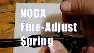 NOGA Fine-Adjust Spring (Belleville)