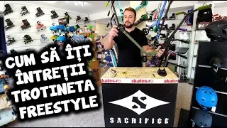 Cum să îţi întreţii trotineta freestyle - Skates.ro