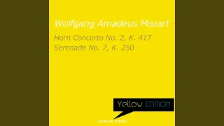 Serenade No. 7 in D Major, K. 250 "Haffner": VI. Andante