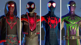 Marvel's Spider-Man: Miles Morales - Spider-Man's Oath Scene With Every Suits