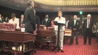 New York City Council Holds a Minute of Silence