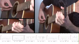 Leçon / Lesson Demons - Imagine Dragons fingerstyle guitar + Tab
