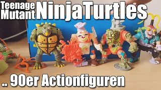 Ninja Turtles, 90er Action Figuren aus meiner Kindheit