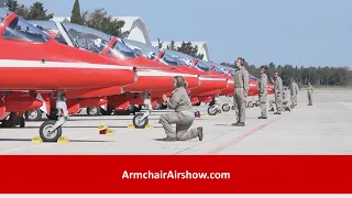 Red Arrows on the www.ArmchairAirshow.com