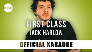 Jack Harlow - First Class (Official Karaoke Instrumental) | SongJam