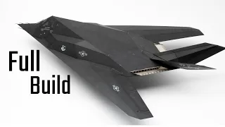 I made invisible plane! Kinda.  - F-117 Nighthawk FULL BUILD