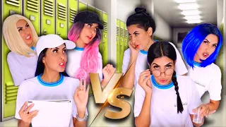 RICO VS POBRE NA ESCOLA AMIGAS BATALHA DE SLIME