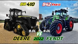 John Deere 8R(X) 410 VS Fendt 942 Vario - All level Ultimate Comparison (Largest 8R VS Largest 900)