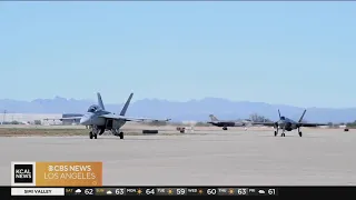 U.S. Navy Super Bowl flyover piloted by seven women