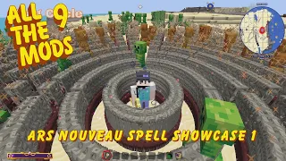 Minecraft in a Hurry - Ars Nouveau Spell Showcase 1 Fullscreen