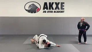 Dominate Your Opponent with the Half Guard Attack from the Top . @AkxeAcademy