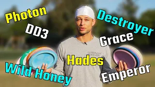 ULTIMATE Distance Driver BATTLE! Which Driver Goes The FARTHEST For AMATEUR Disc Golfers?