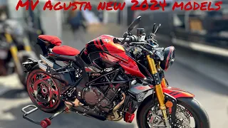 MV Agusta Unveils New 2024 Bike Models / Rush / Superveloce / LXP