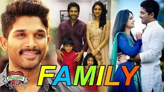 Allu Arjun Family With Parents, Wife, Son, Daughter & Brother