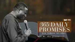 365 DAILY PROMISES | Day 72 | With Apostle Dr. Paul M. Gitwaza