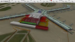 New PIT Terminal Construction in 4D