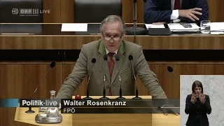 Walter Rosenkranz - Koranverteilungsverbot - 16.5.2017