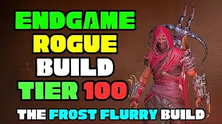 Diablo 4: Endgame Rogue Build Tier 100 | Fast Freeze Flurry Guide