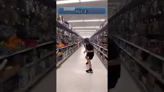 Playing sports in Walmart prank🤨 #shorts #prank