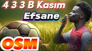 Osm 2023 433 B Kasım Güncel Online Soccer Manager 2023 Tactics New 433 B