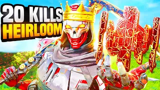 Unlocking HEIRLOOM SHARDS & REVENANT 20 Kills (Apex Legends)