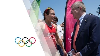 IOC President at the Baku 2015 European Games