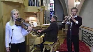 Adeste Fideles GL 242 | St. Bonifatius Hohenlimburg Orgel + Violine + Trompete
