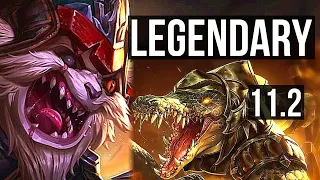 KLED vs RENEKTON (TOP) | 12/1/14, Legendary, 300+ games | BR Master | v11.2