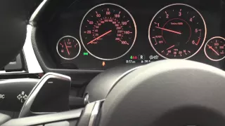 2015 BMW F30 330d M Sport cold start engine sound