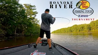 Roanoke River Bass Fishing Tournament - ABA Division 17 - Fishing Current Breaks - Lily Pads