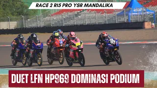 Super Ketat ‼️Race 2 R15 Pro Yamaha Sunday Race Mandalika