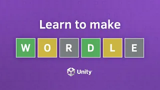 How to make Wordle in Unity (Complete Tutorial) ✏️📚