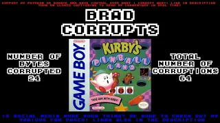 Brad Corrupts: Kirby's Pinball Land