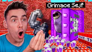 Wysadziliśmy SEJF GRIMACE SHAKE z GRIMACE w Środku! *wkurzył się*