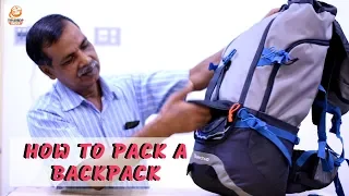 How to Pack a Backpack for Travel | Quechua Forclaz 50 | Packing Tips For Travel