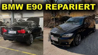 BMW E90 Unfallschaden repariert und einmal Bremsen neu