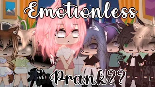 Emotionless Prank || Gacha Club || Different || Audrey Cookie ||