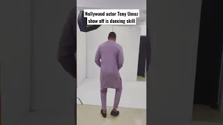 Nollywood actor Tony Umez show off is dancing skill