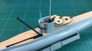 Revell Type VII U-Boat Part 2 (Glueing and Sneezing)