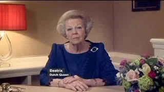 Dutch queen abdicates to make way for the "new generation"