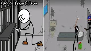 Stickman jailbreak and Escape the prison | Android Gameplay