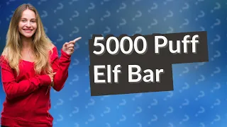 How many days does a 5000 puff Elf Bar last?